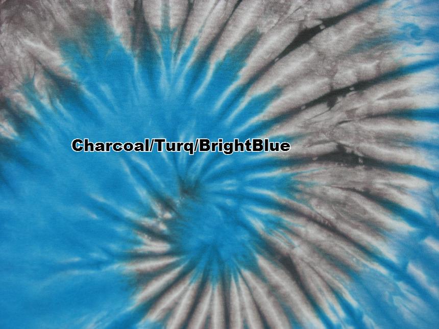 Charcoal/Turq/Bright Blue