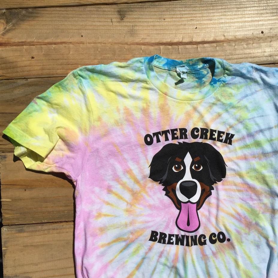 Logo by OTTER CREEK Printing by NEW DUDS Dyes by NEW DYE MENSIONS