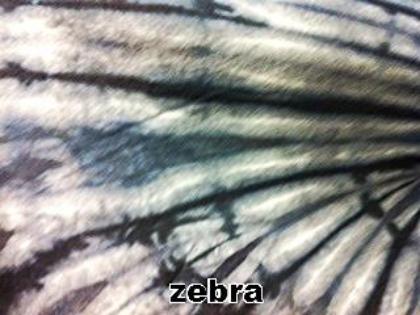 Black Zebra Stripe - Avail in all colors
